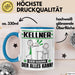 Kellner Tasse Geschenk für Kellner Der Mann Der Alles Kann Geschenkidee zum Geburtstag Blau Trendation
