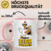Huhn Tier Bauer Tasse Becher Geschenk Lustige Geschenkidee Spruch Eier Dealer Rosa Trendation