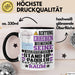 Stand-Up-Paddler Geschenk Tasse Lustiger Spruch Erheben Sie Sich Der Stand-Up-Paddler Betritt den Raum Schwarz Trendation