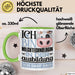 Milchtechnologin Ausbildung Start Geschenk Tasse Ich Bin Milchtechnologin In Der Ausbildung Ich Darf Das Kaffee-Becher Geschenkidee Grün Trendation