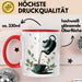 Tee Trinker Tasse Geschenk Lustige Geschenkidee Spruch Für Tee Liebhaber Rot Trendation
