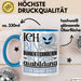 Bühnentechnikerin Ausbildung Start Geschenk Tasse Ich Bin Bühnentechnikerin In Der Ausbildung Ich Darf Das Kaffee-Becher Geschenkidee Blau Trendation