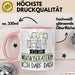 Geschenk für Musikberaterin Tasse Lustige Geschenkidee Geburtstag Ich Bin Musikberaterin Ich Darf Das Rosa Trendation