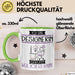 Designerin Tasse Geschenk Ich Bin Designerin Warum Weil Ich Es Kann Geschenkidee Geburtstag Grün Trendation