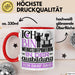 Werkstoffprüferin Ausbildung Start Geschenk Tasse Ich Bin Werkstoffprüferin In Der Ausbildung Ich Darf Das Kaffee-Becher Geschenkidee Rot Trendation