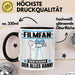 Filmfan Tasse Geschenk für Filmfan Der Mann Der Alles Kann Geschenkidee zum Geburtstag Schwarz Trendation