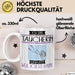 Taucherin Tasse Geschenk Ich Bin Taucherin Warum Weil Ich Es Kann Geschenkidee Geburtstag Weiß Trendation