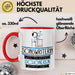 Songwriterin Weil Es Keinen Schöneren Beruf Gibt Tasse Geschenk für Eine Songwriterin Lustig Rot Trendation