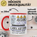 Langläuferin Tasse Geschenk Lustig Abstand Halten Hochleistungs-Langläuferin Mit Drang Zur Perfektion Bei Der Arbeit Rot Trendation