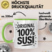 Susi Tasse Geschenk Original 100% Susi Geschenkidee Geburtstag Grün Trendation