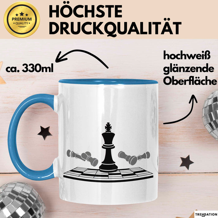 Business Experte Tasse Geschenkidee für Erfolgs Mentor Blau Trendation