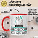 Geschenk für Geologin Tasse Lustige Geschenkidee Geburtstag Ich Bin Geologin Ich Darf Das Rot Trendation