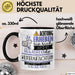 Wildtieraufzüchterin Tasse Geschenk Lustiger Spruch Bitte Erheben Sie Sich Seine Majestät Die Wildtieraufzüchterin Betritt Den Raum Schwarz Trendation