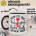 Valentinstag Tasse Geschenk für Ihn Sie Männer Für Paare Freundin Geschenkidee Kaffee-Becher Liebe Ich Liebe dich Jeden Tag Schwarz Trendation