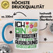 Diätassistent Ausbildung Tasse Geschenk Ich Bin Diätassistent In Der Ausbildung Ich Darf Das Geschenkidee Spruch Blau Trendation