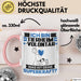 Tierheimvolontär Tasse Geschenk für Tierheimvolontär Geburtstag Lustiger Spruch Kaffee-Becher Was Ist Deine Superkraft Rosa Trendation