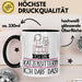 Geschenk für Katzensitterin Tasse Lustige Geschenkidee Geburtstag Ich Bin Katzensitterin Ich Darf Das Trendation