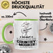 Country-Musiker Geschenk Tasse So Gut Kann Nur Ein Country-Musiker Aussehen Geschenkidee Kaffee-Becher Grün Trendation
