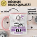 DJ Geschenk Tasse So Gut Kann Nur Ein DJ Aussehen Geschenkidee Kaffee-Becher Rosa Trendation