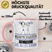 Musikproduzentin Geschenk Tasse Becher Die Frau Die Allen Kann Geschenkidee für eine Musikproduzentin Lustig Rosa Trendation