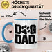 Hund Tierliebhaber Tasse Geschenk Lustige Geschenkidee Spruch Hunde Papa Blau Trendation