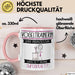 Vogeltrainerin Und Prinzessin Tasse Geschenk Für Eine Vogeltrainerin Geburtstag Was Ist Deine Superkraft Rosa Trendation