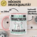 Tierarzthelfer Tasse Geschenk für Tierarzthelfer Geburtstag Lustiger Spruch Kaffee-Becher Was Ist Deine Superkraft Rosa Trendation