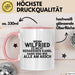 Wilfried Tasse Wenn Wilfried Nicht Repariert, Sind Wir Am Arsch Geschenk Rosa Trendation