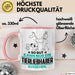 Tierliebhaber Geschenk Tasse So Gut Kann Nur Ein Tierliebhaber Aussehen Geschenkidee Kaffee-Becher Rosa Trendation