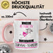 Survival-Trainerin Tasse Geschenk Becher Stark Attraktiv Furchtlos Survival-Trainerin Lustige Geschenkidee Rosa Trendation