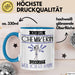 Chemikerin Tasse Geschenk Ich Bin Chemikerin Warum Weil Ich Es Kann Geschenkidee Geburtstag Blau Trendation