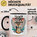 Gitarre Musikliebhaber Musiker Gitarrist Tasse Geschenk Lustige Geschenkidee Spruch Rock’n’Roll Schwarz Trendation