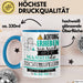 Tischtennisspielerin Tasse Geschenk Lustiger Spruch Bitte Erheben Sie Sich Seine Majestät Die Tischtennisspielerin Betritt Den Raum Blau Trendation