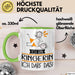 Geschenk für Ringerin Tasse Lustige Geschenkidee Geburtstag Ich Bin Ringerin Ich Darf Das Grün Trendation