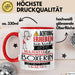 Boxerin Tasse Geschenk Lustiger Spruch Bitte Erheben Sie Sich Seine Majestät Die Boxerin Betritt Den Raum Rot Trendation