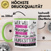 Hundesitterin Tasse Geschenk Spruch Wer Will Schon Prinzessin Sein Wenn Man Auch Hundesitterin Sein Kann Grün Trendation