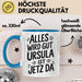 Ursula Tasse Geschenk Alles Ist Gut Ursula Ist Jetz Da Geschenkidee Becher mit Name Blau Trendation