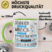 Outdoor-Bloggerin Tasse Lustiges Geschenk Studieren Kann Wirklich Jeder Nur Die Besten Werden Outdoor-Bloggerin Grün Trendation