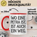Petra Tasse Geschenk Wo Eine Petra Ist Ist Auch Ein Weg Geschenkidee Geburtstag Rot Trendation