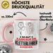Kletterlehrer Geschenk Tasse So Gut Kann Nur Ein Kletterlehrer Aussehen Geschenkidee Kaffee-Becher Rosa Trendation