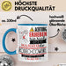 Rodeo-Cowgirl Tasse Geschenk Lustiger Spruch Bitte Erheben Sie Sich Seine Majestät Die Rodeo-Cowgirl Betritt Den Raum Blau Trendation