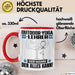 Outdoor-Yoga-Lehrer Tasse Geschenk für Outdoor-Yoga-Lehrer Der Mann Der Alles Kann Geschenkidee zum Geburtstag Rot Trendation