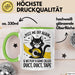 Katzen Tasse Geschenk Duct Duct Tape Geschenkidee Lustig Katze Sarkasmus Grün Trendation