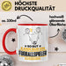Fußballspieler Geschenk Tasse So Gut Kann Nur Ein Fußballspieler Aussehen Geschenkidee Kaffee-Becher Rot Trendation
