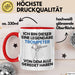 Trompeter Geschenk Tasse Lustige Geschenkidee Geburtstag für Trompeter Ich Bin Dieser Legendäre Trompeter Von Dem Alle Geredet Haben Kaffee-Becher Rot Trendation