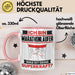 Marathonläufer Tasse Geschenk für Marathonläufer Geburtstag Lustiger Spruch Kaffee-Becher Was Ist Deine Superkraft Rosa Trendation