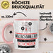 Musiksammlerin Weil Es Keinen Schöneren Beruf Gibt Tasse Geschenk für Eine Musiksammlerin Lustig Rosa Trendation