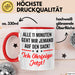 Sarkasmus Sarkastisch Tasse Geschenk Lustige Geschenkidee Alle 11 Minuten Geht Mir Jemand Auf Den Sack Rot Trendation