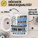Urenkel Geschenk Tasse Lustiger Spruch Erheben Sie Sich Der Urenkel Betritt den Raum Weiß Trendation