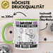 Musikveranstalter Tasse Geschenk für Musikveranstalter Der Mann Der Alles Kann Geschenkidee zum Geburtstag Grün Trendation